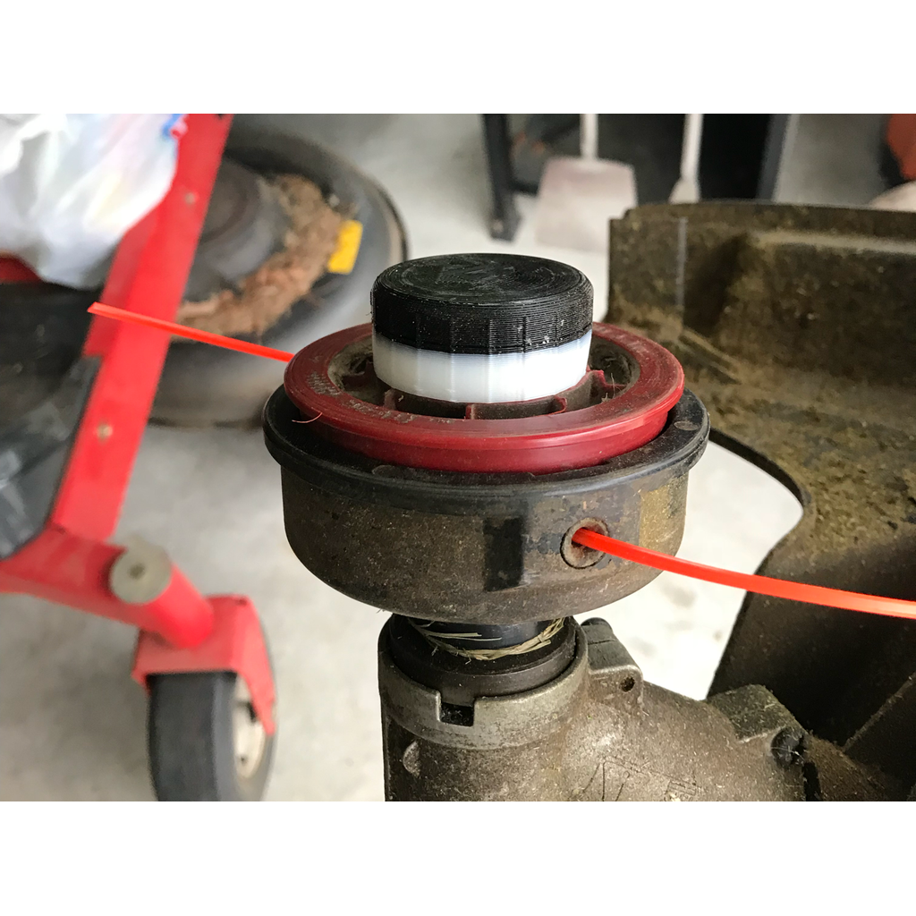Reservstötknopp och spolhållare för Troy-Bilt grästrimmer