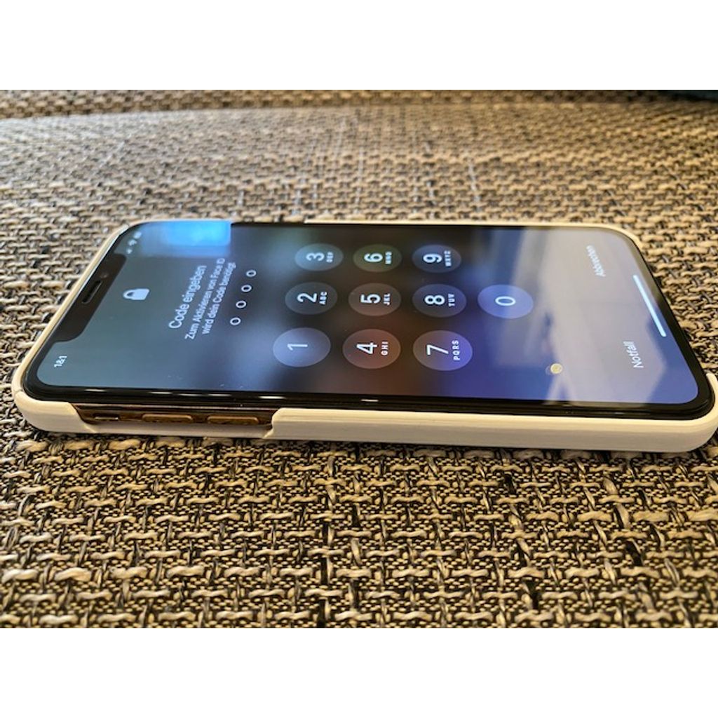 Tunt skyddsskal för iPhone X och XS
