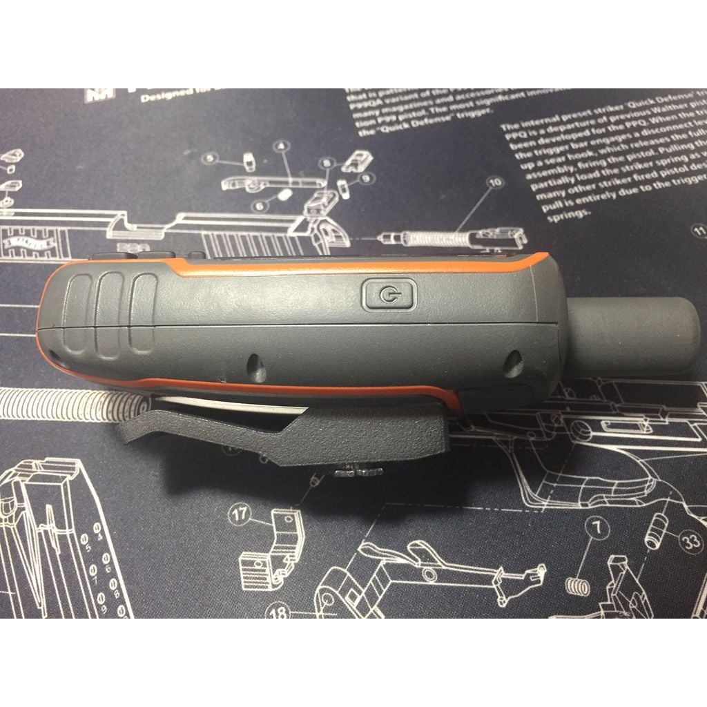 Adapter från Garmin Oregon/eTrex/GPSmap 64 till Edge kvartsvarvsfäste