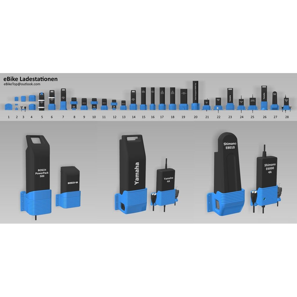 Väggfäste för Bosch eBike PowerPack 500-batteri