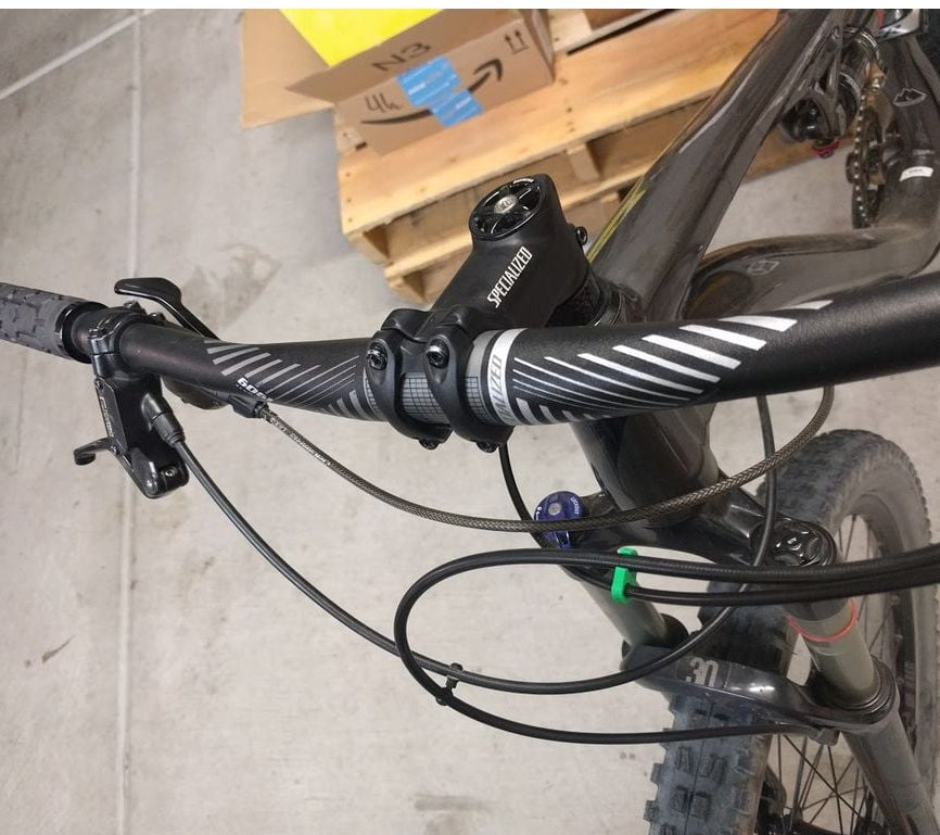 Cykelclips för 2 vajrar – broms och växel