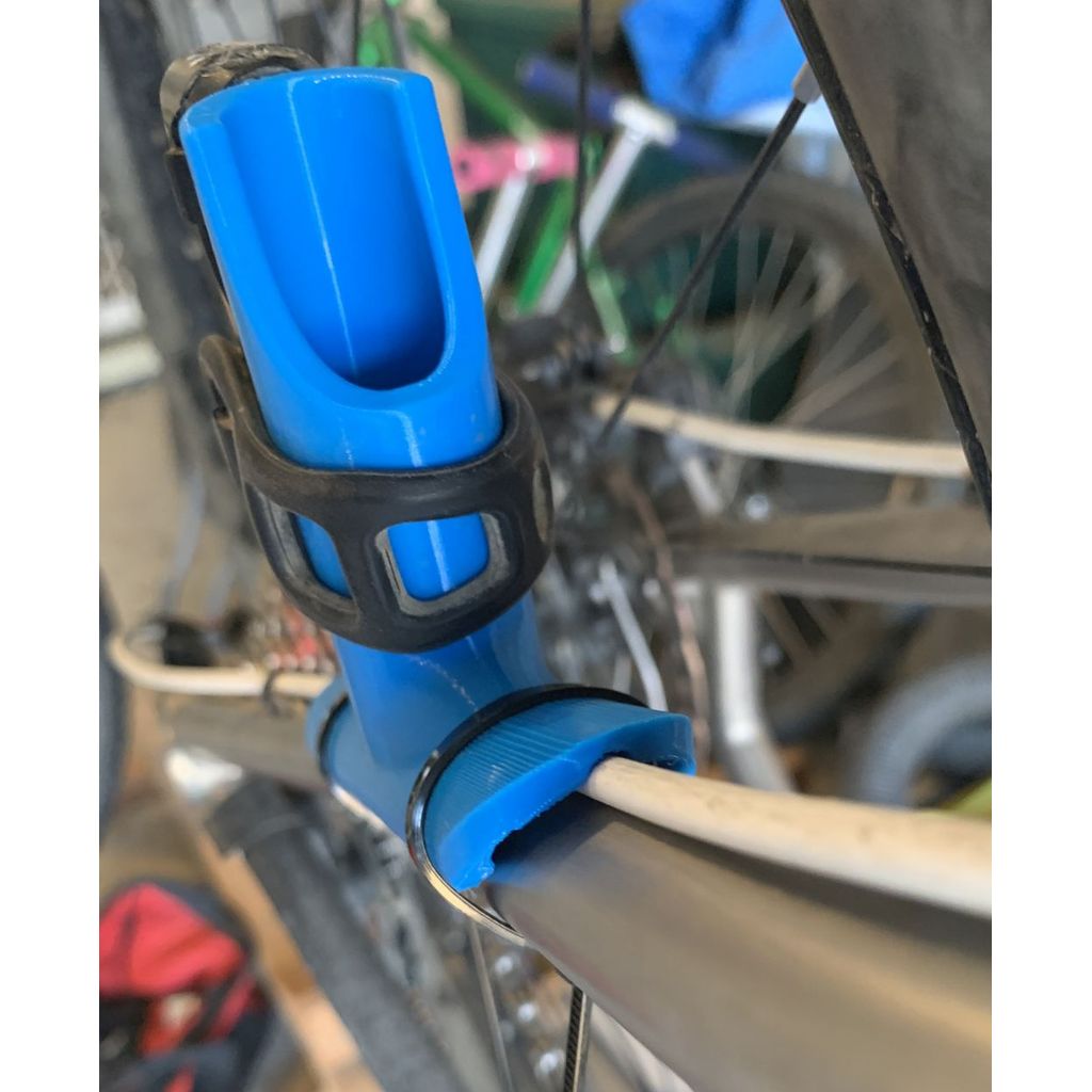 Lamphållare för bakre kedjestaget – bikepacking