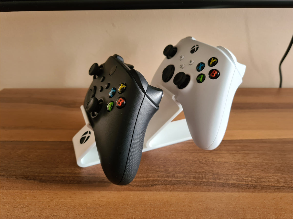 Dubbelt ställ för Xbox-handkontroller – rymmer 2 kontroller